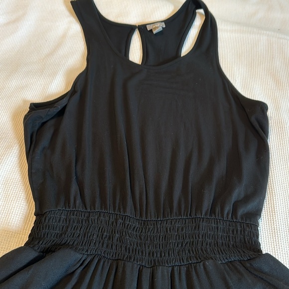 Aerie Solid Black Short Jumpsuit with Pockets Size XS - Picture 7 of 14